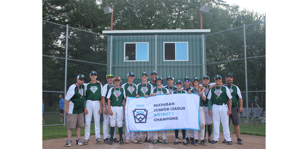 Freeland Juniors Baseball wins back-to-back District Titles